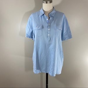 Calvin Klein Polo Style Top